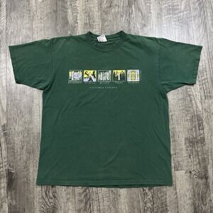 Vintage Earth Victoria Canada Nature T Shirt XL